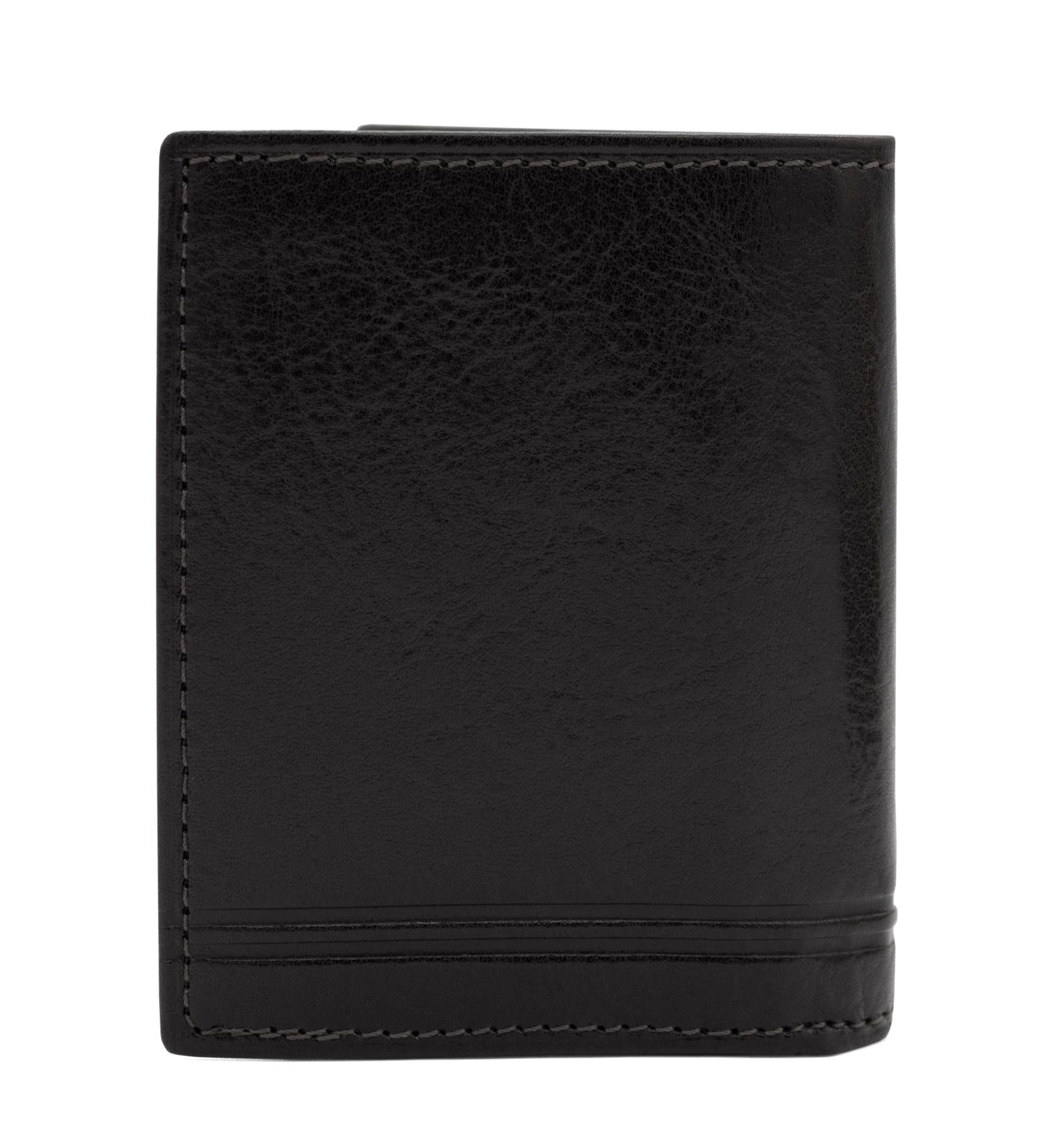 #color_ Black | Cavalinho Leather Card Holder Wallet - Black - 28610555.01_3