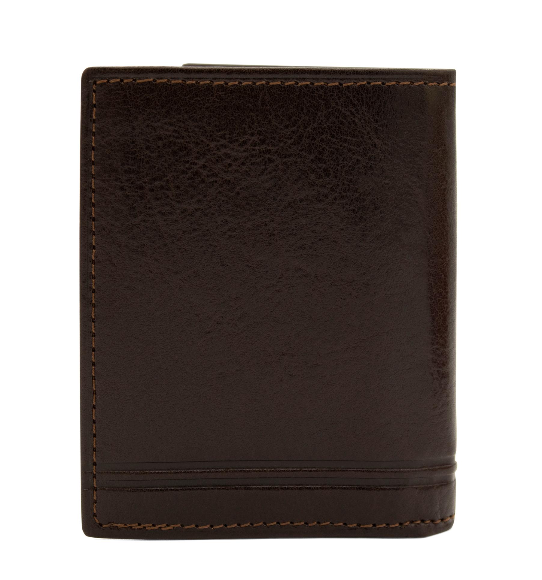 #color_ Brown | Cavalinho Leather Card Holder Wallet - Brown - 28610555.02_3