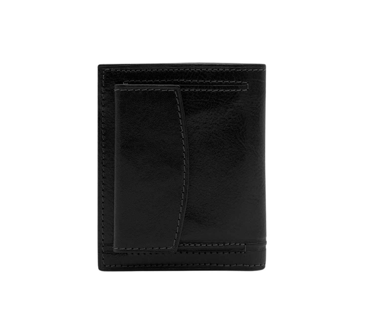 #color_ Black | Cavalinho Men's Bifold Slim Leather Wallet - Black - 28610558.01_P03