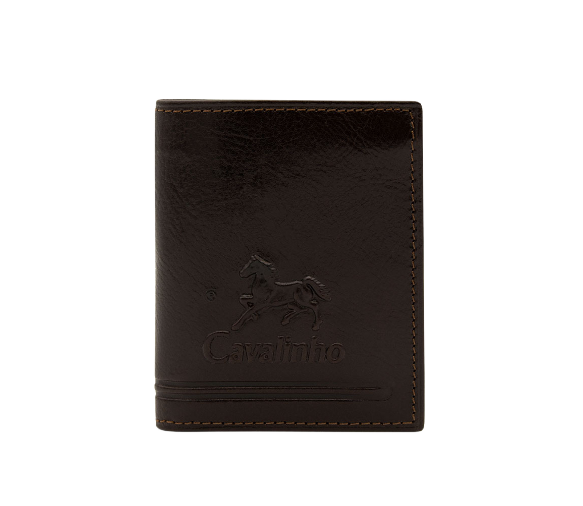 #color_ Brown | Cavalinho Men's Bifold Slim Leather Wallet - Brown - 28610558.02_P01