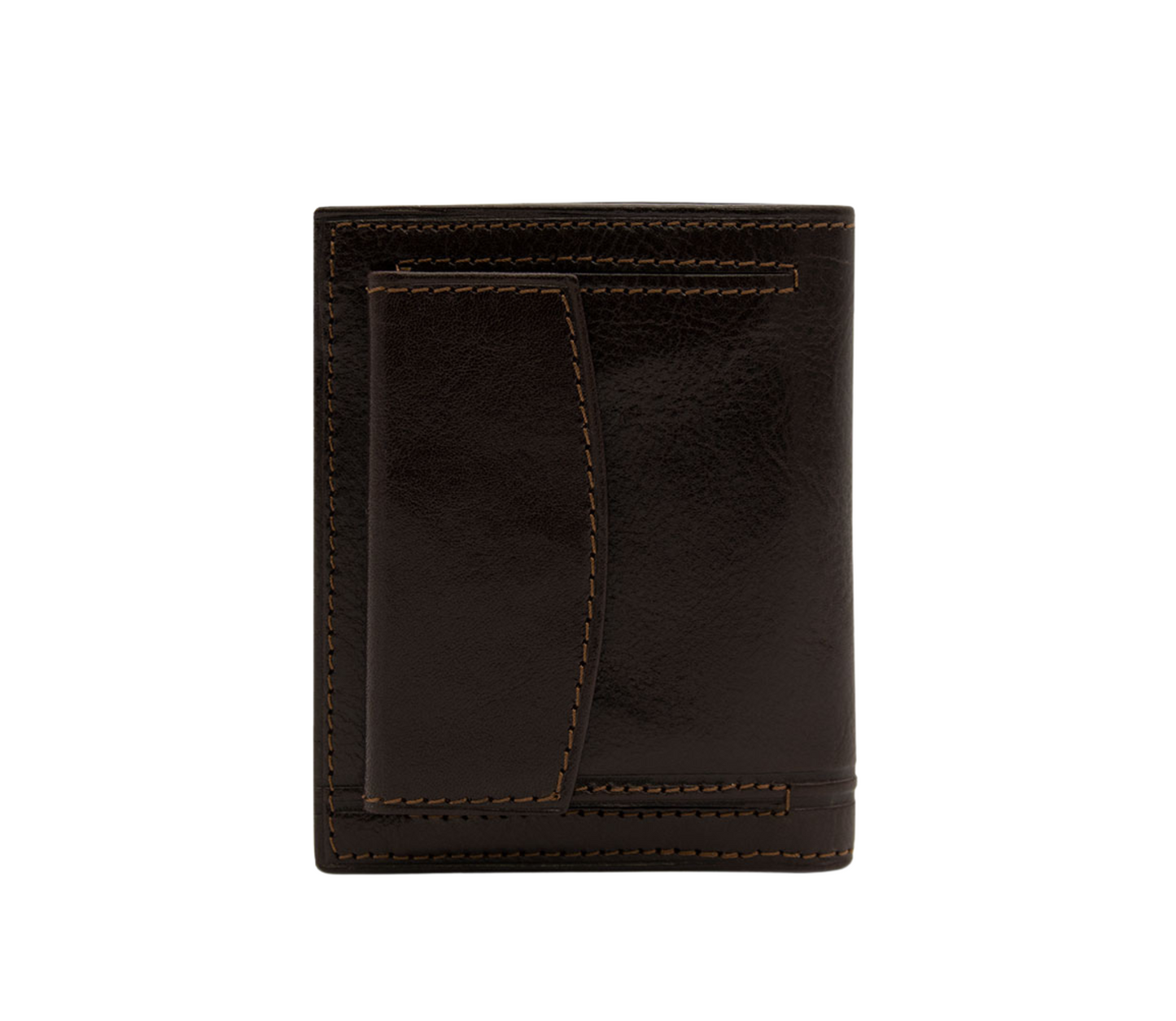 #color_ Brown | Cavalinho Men's Bifold Slim Leather Wallet - Brown - 28610558.02_P03