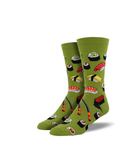 #color_ Green | Socksmith Sushi Socks - Green - 31_986c3d24-3933-4b03-acf1-6bf920d241d1