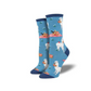 #color_ Blue | Socksmith Alpaca Lunch Socks - Blue - 32