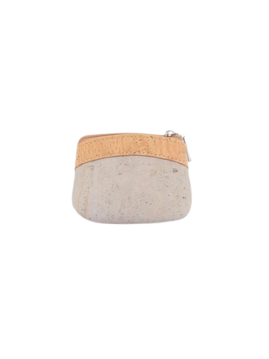 #color_ Grey | Artelusa Cork Cosmetic Bag - Grey - 4254.10.01-SW-2