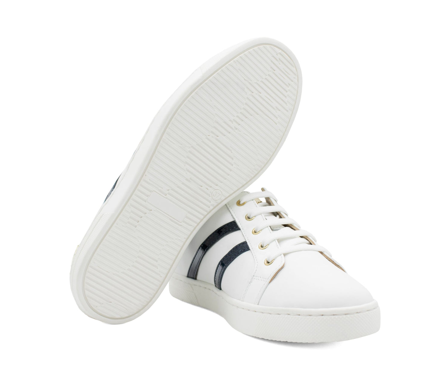 #color_ Navy | Cavalinho Gloss Sneakers - Navy - 48010093.03_5