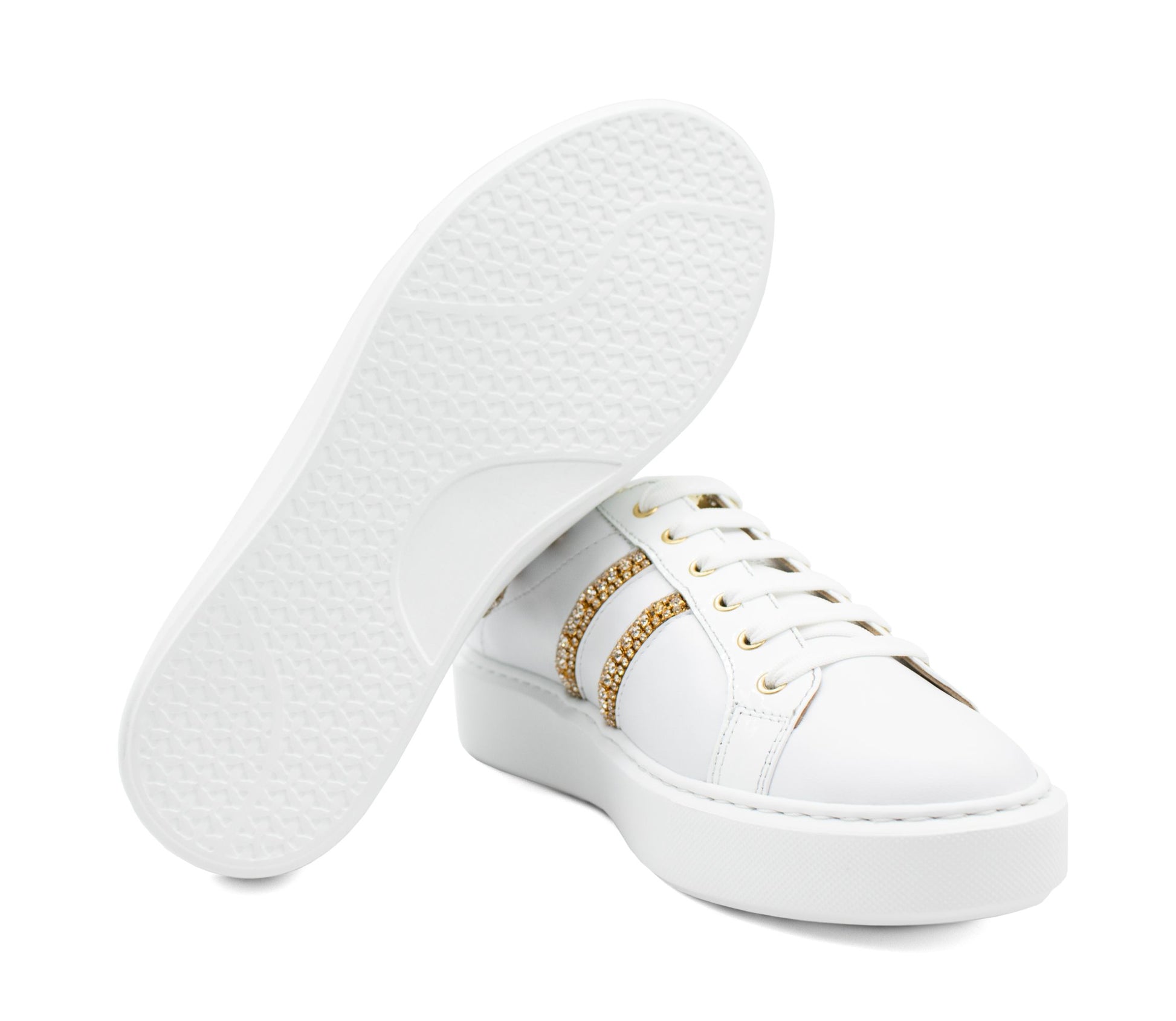 #color_ White | Cavalinho Gold Sneakers - White - 48010097.06_5