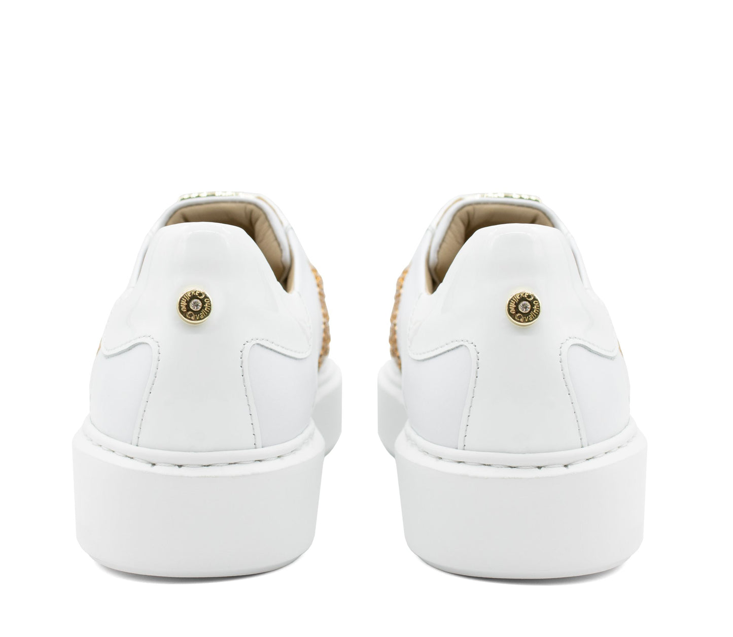 #color_ White | Cavalinho Gold Sneakers - White - 48010097.06_6