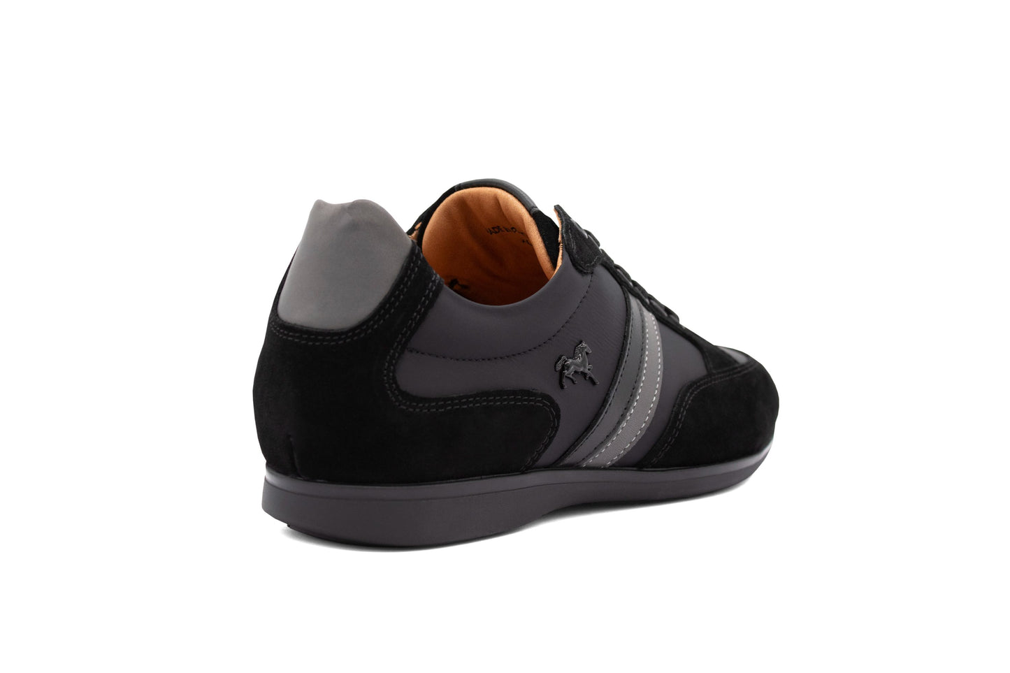#color_ Black | Cavalinho Striped Sporty Sneakers - Black - 48060008.01_3