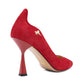 #color_ Red | Cavalinho Suede EndLess Love High Heels - Red - 48100585.04_3