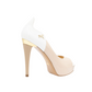 #color_ Beige | Cavalinho Gold Platform Heels - Beige - 48100586.31_P03