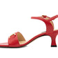 #color_ Red | Cavalinho Ciao Bella Kitten Heel Sandal - Red - 48100597.04_4