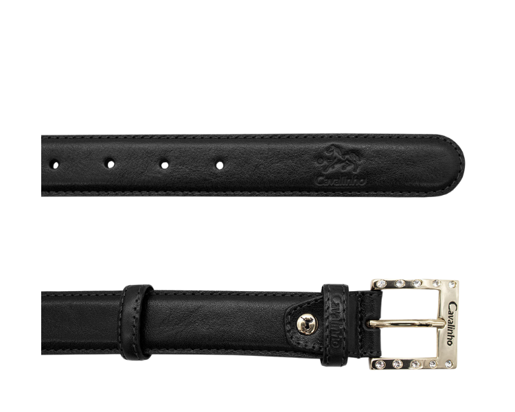 #color_ Black Gold | Cavalinho Classic Leather Belt - Black Gold - 4_cacd4a6e-7751-47fd-88ca-0c586c6c77ea