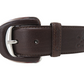 #color_ Brown Silver | Cavalinho Classic Smooth Leather Belt - Brown Silver - 5010906silver2
