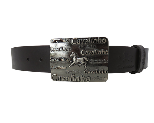 #color_ Black Silver | Cavalinho Men’s Brown Belt - Black Silver - 5020502brown1