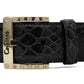 #color_ Black Gold | Cavalinho Classic Patent Leather Belt - Black Gold - 58010808.01_3