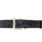 #color_ Navy Gold | Cavalinho Classic Patent Leather Belt - Navy Gold - 58010808.03_1