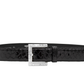 #color_ Black Silver | Cavalinho Gallop Patent Leather Belt - Black Silver - 58010810.S.01_1