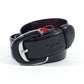#color_ Black Silver | Cavalinho Classic Smooth Leather Belt - Black Silver - 58010906.01_Silver