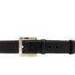#color_ Black Gold | Cavalinho Classic Leather Belt - Black Gold - 58010910.01_1
