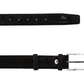 #color_ Black Silver | Cavalinho Suede Sporty Belt - Black Silver - 58020544.01_2