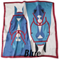 #color_ Blue | Relhok Horse Head Scarf - Blue - 5_fade8098-00e5-4303-bd34-e30729465f84