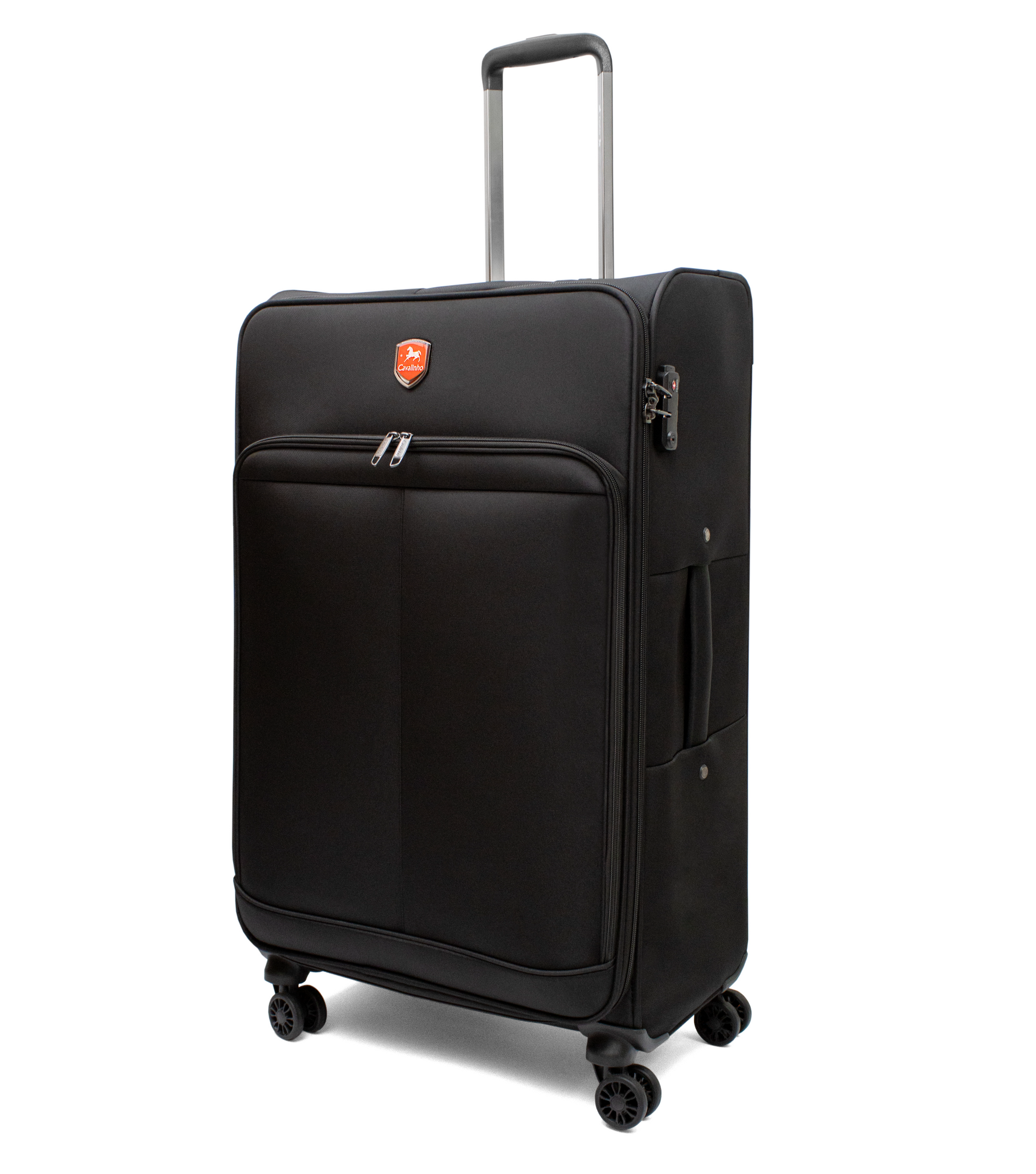 #color_ 28 inch Black | Cavalinho Check-in Softside Luggage (24" or 28") - 28 inch Black - 68020003.01.28_2