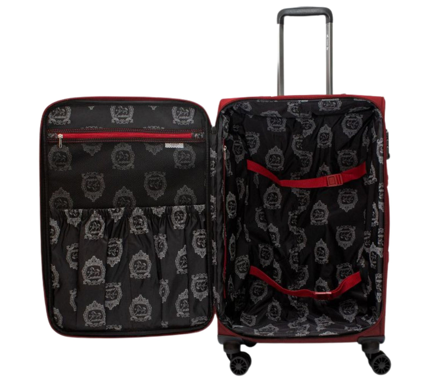 #color_ 24 inch Red | Cavalinho Check-in Softside Luggage (24" or 28") - 24 inch Red - 68020003.04.24_P04