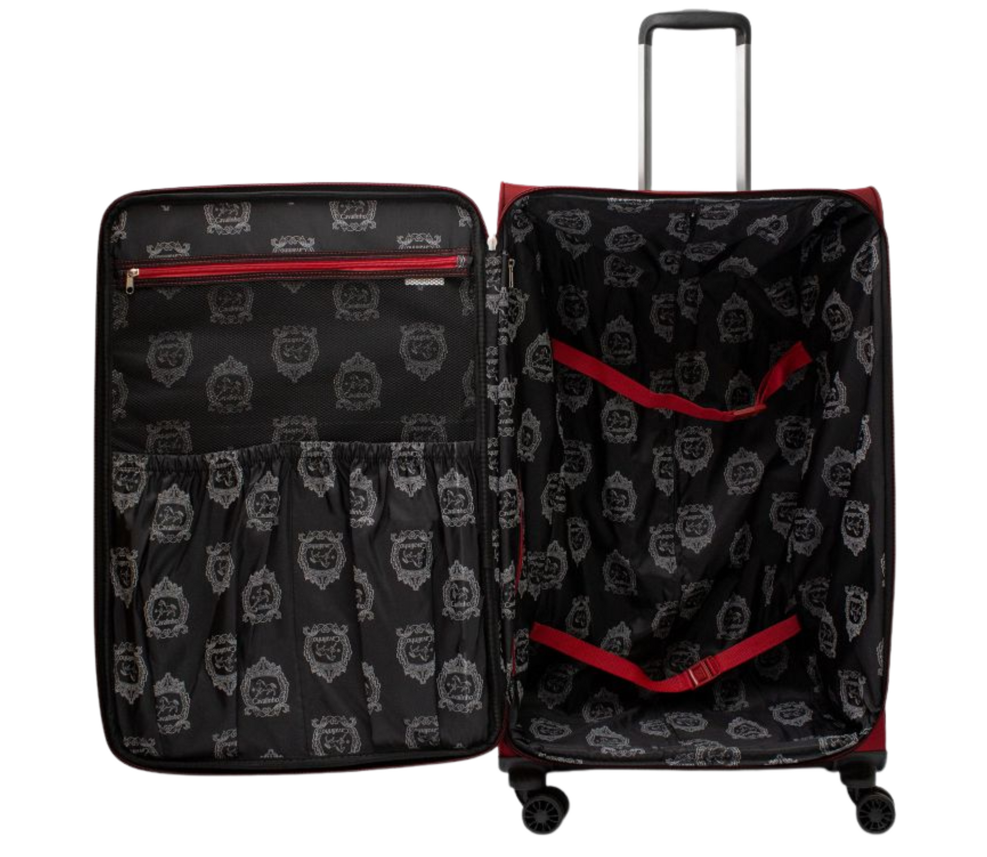 #color_ 28 inch Red | Cavalinho Check-in Softside Luggage (24" or 28") - 28 inch Red - 68020003.04.28_P04