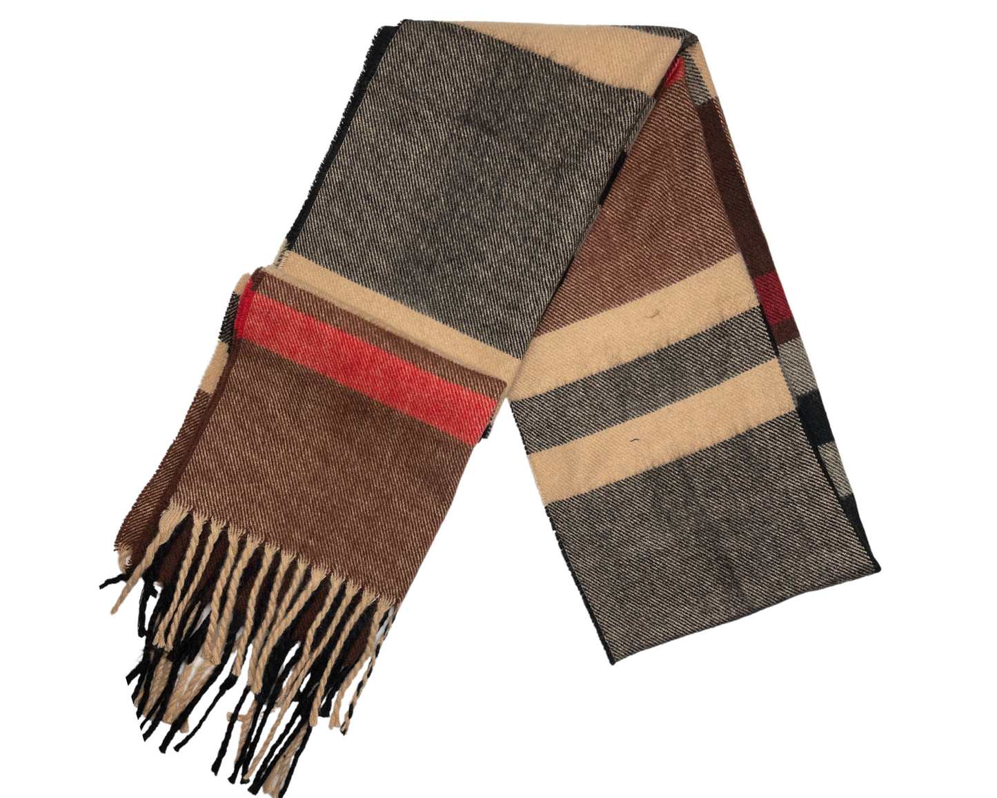 #color_ Black Brown and Red | Relhok Plaid Scarf - Black Brown and Red - 6_a4d9102b-0de0-4595-a8a6-043dfdaa4c63