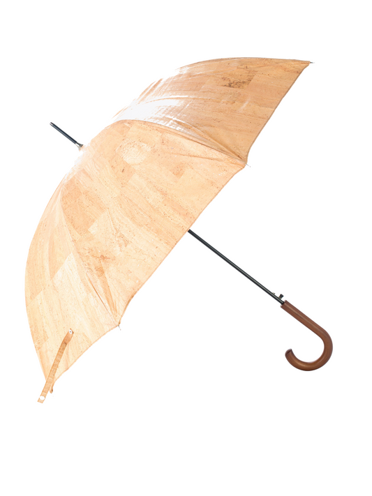 #color_ Beige | Artelusa Cork Umbrella - Beige - 9173.01-U27