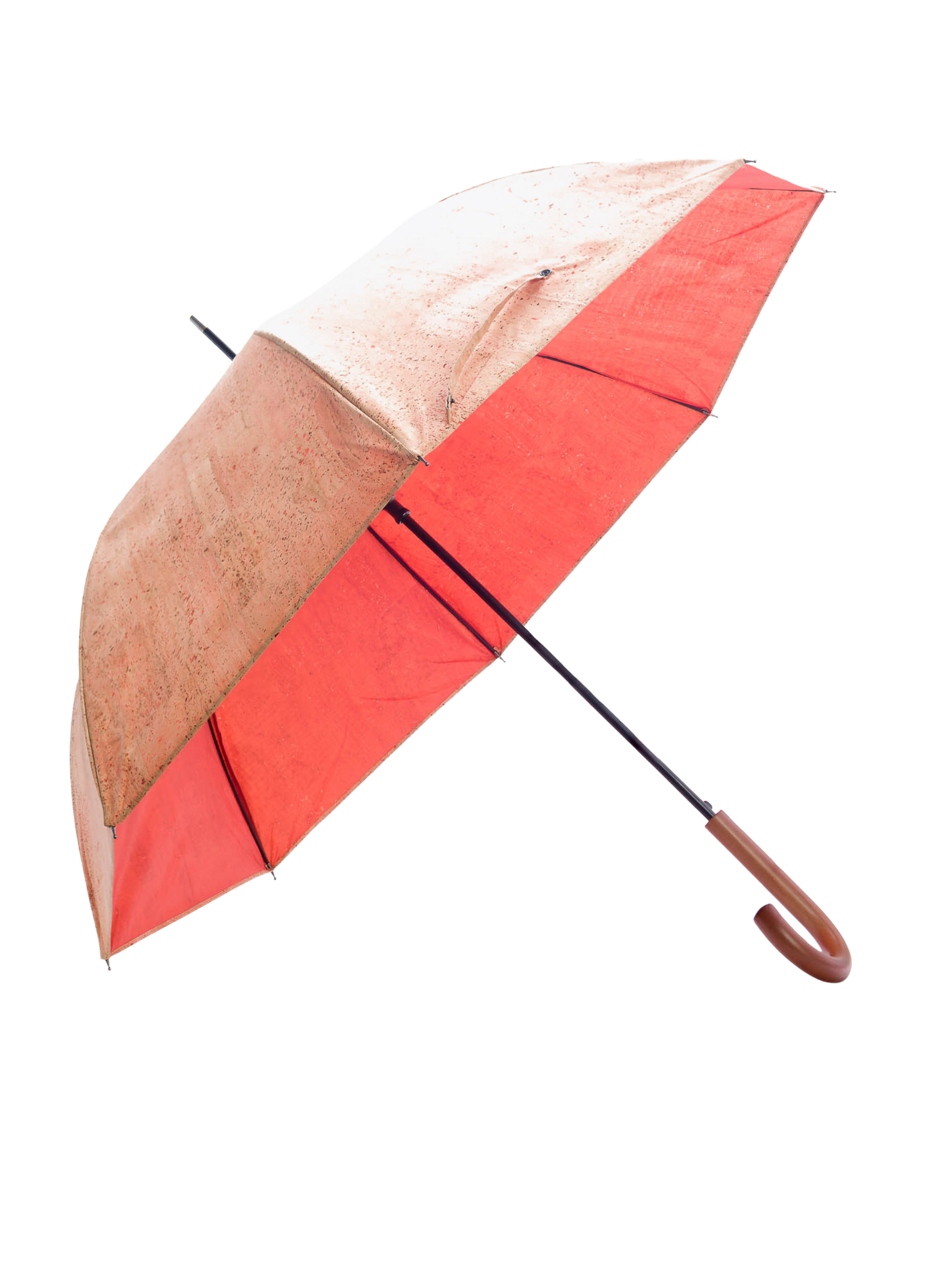 #color_ Orange | Artelusa Cork Umbrella - Orange - 9173.51-U27