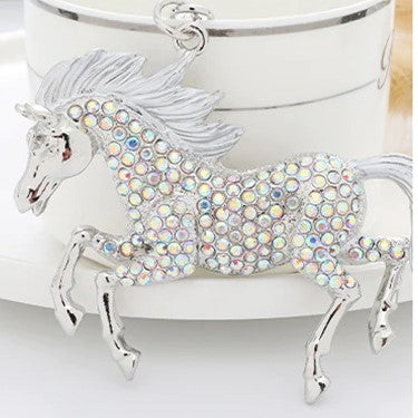 #color_ Silver | Relhok Horse Keychain - Silver - HorseKeyChainSilver