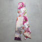 #color_ Flowers Pink and White | Relhok Handbag Skinny Scarf - Flowers Pink and White - IMG_5579