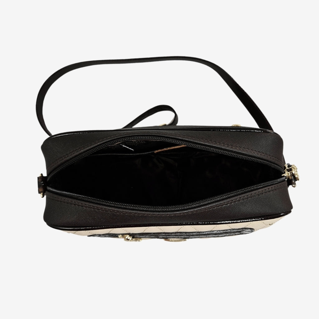 Cavalinho Craft Crossbody Bag SKU 16010251.02 #color_brown, navy / white / red, black / white