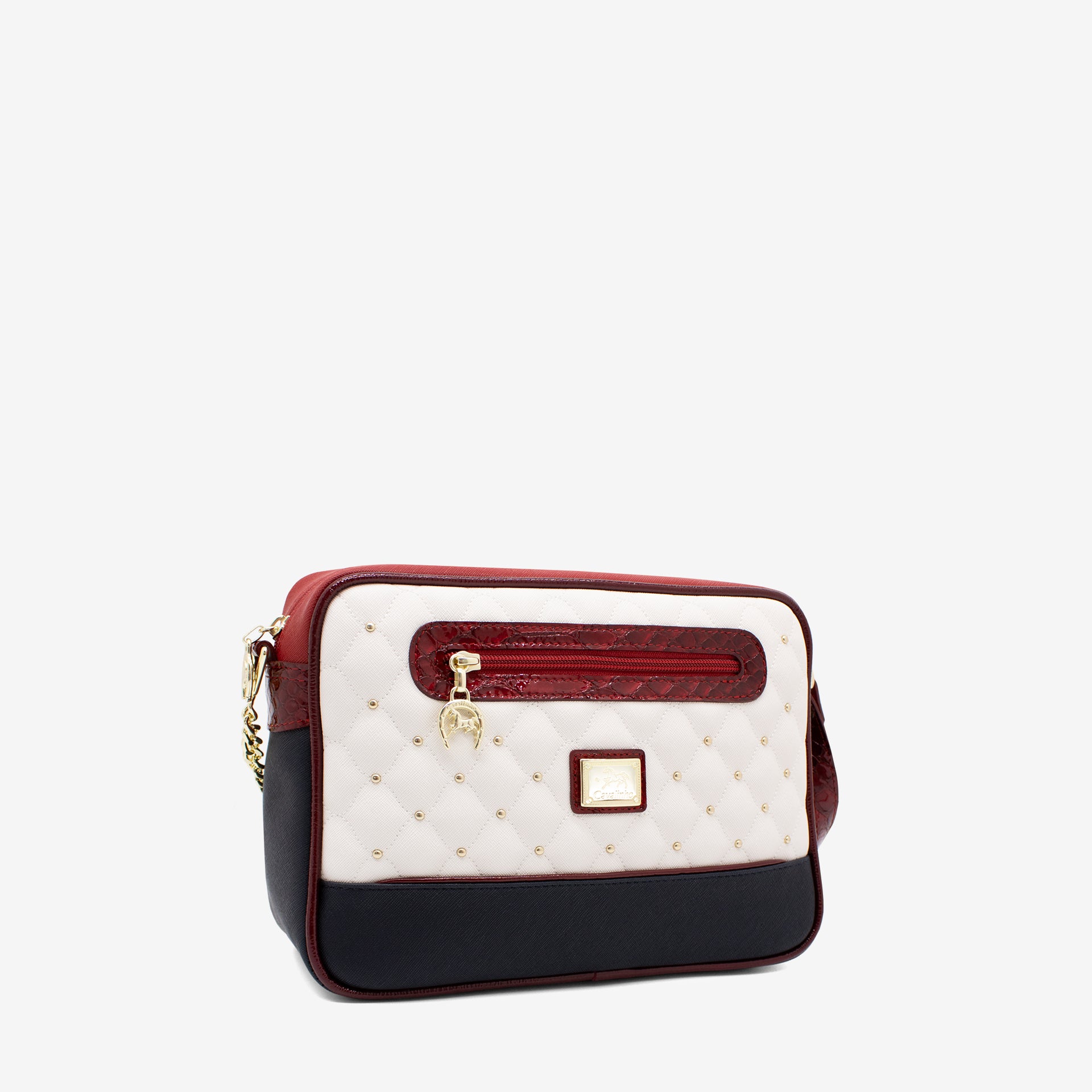 Cavalinho Craft Crossbody Bag SKU 16010251.23 #color_navy / white / red