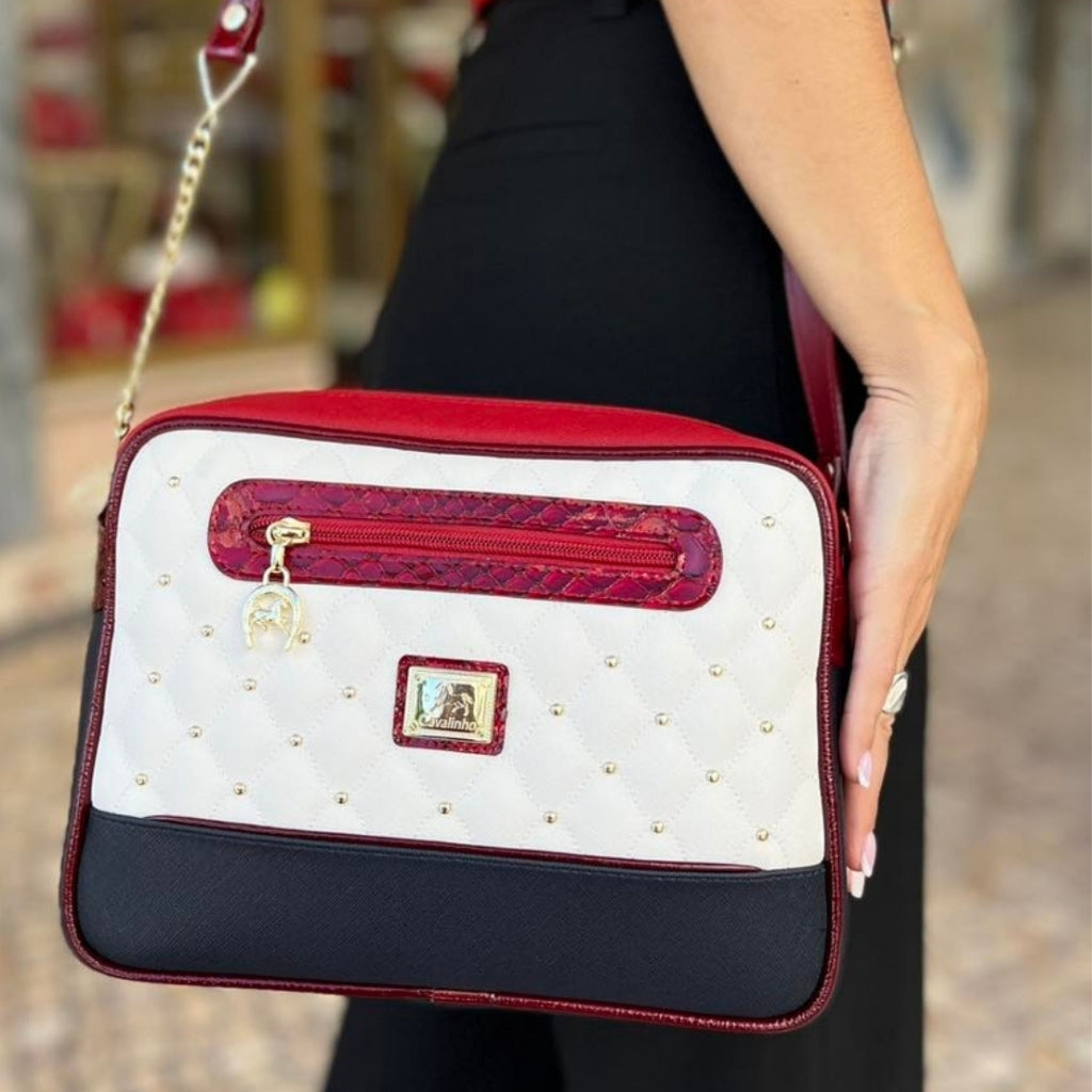Cavalinho Craft Crossbody Bag SKU 16010251.23 #color_navy / white / red