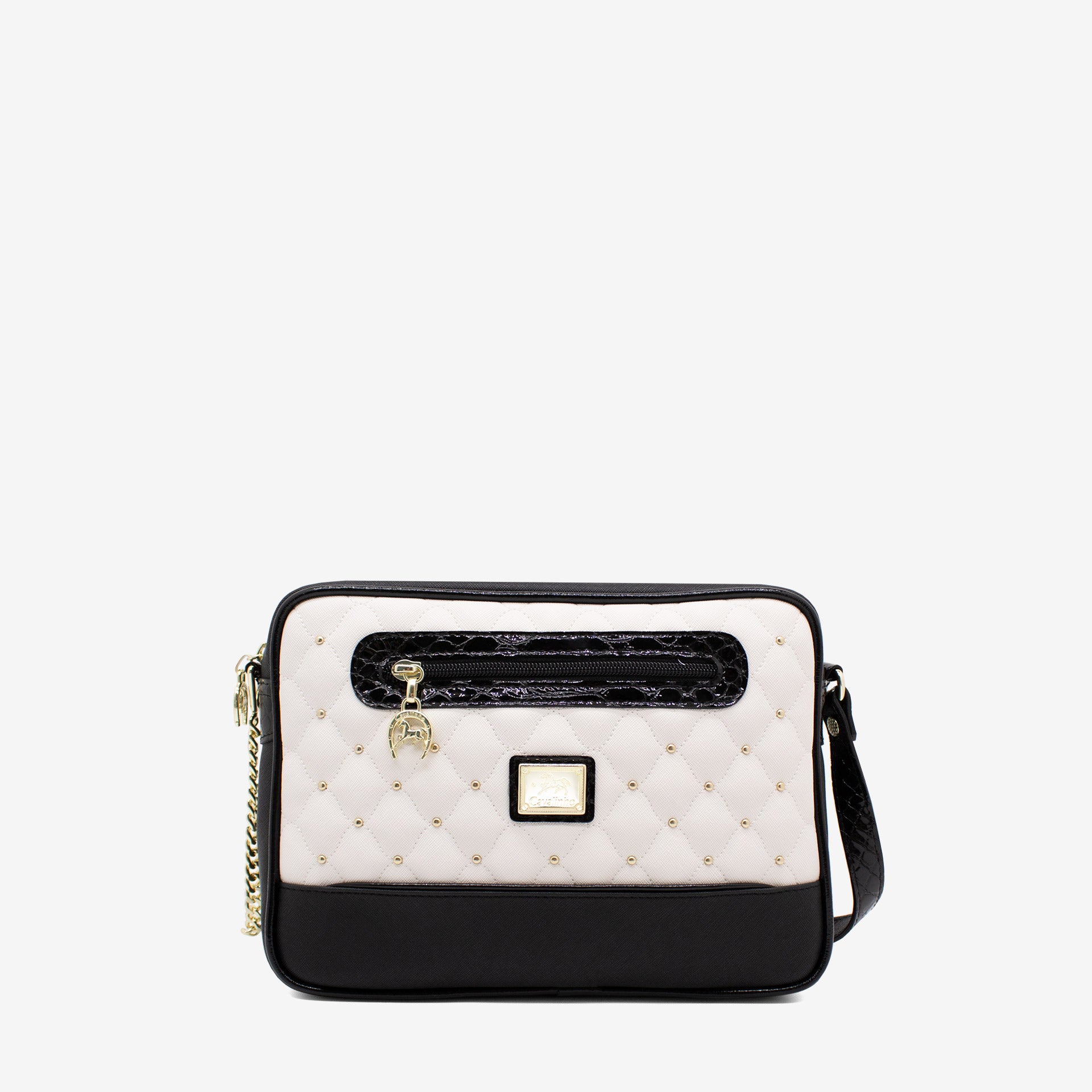 Cavalinho Craft Crossbody Bag SKU 16010251.33 #color_black / white