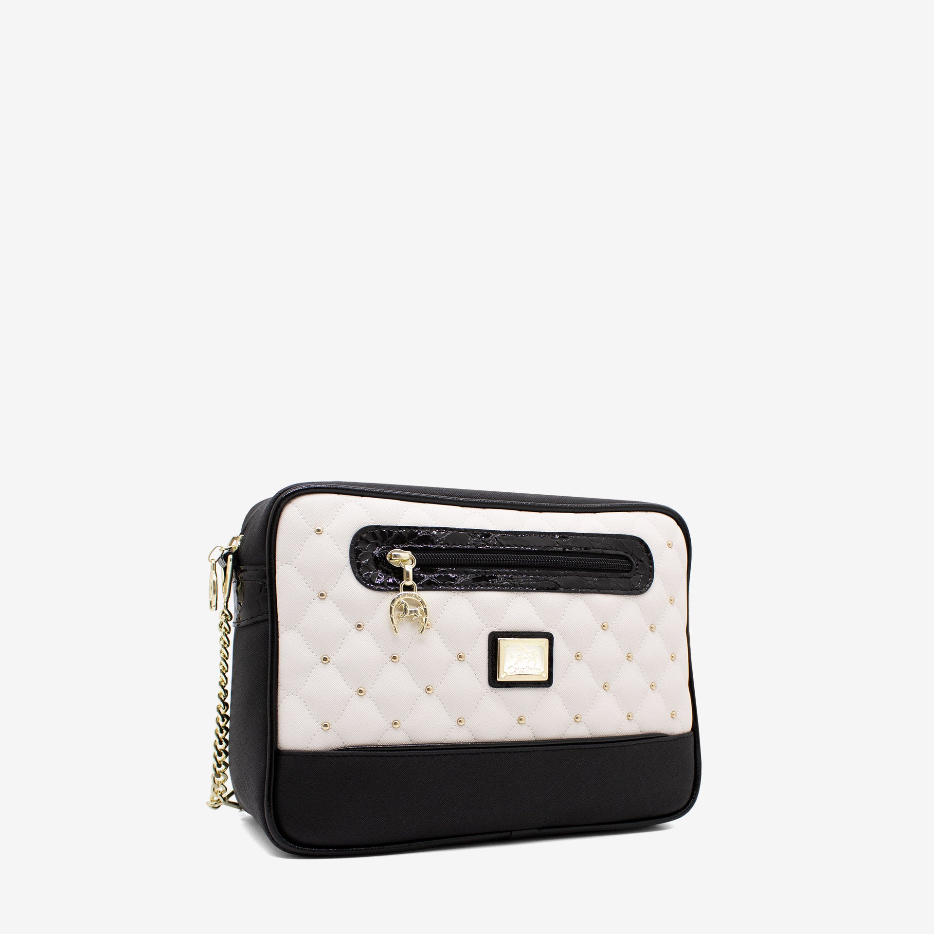 Cavalinho Craft Crossbody Bag SKU 16010251.33 #color_black / white