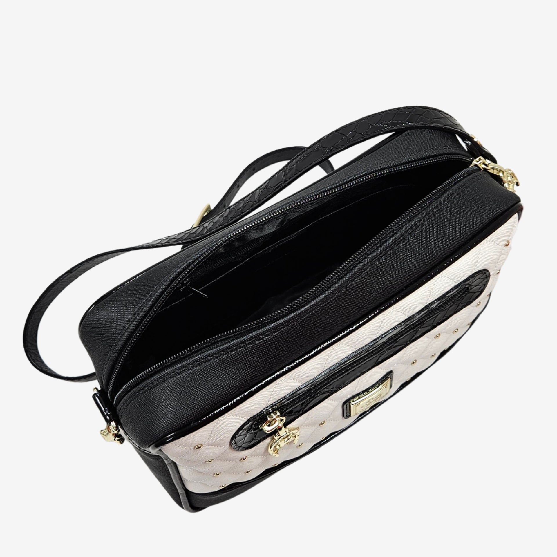 Cavalinho Craft Crossbody Bag SKU 16010251.33 #color_black / white