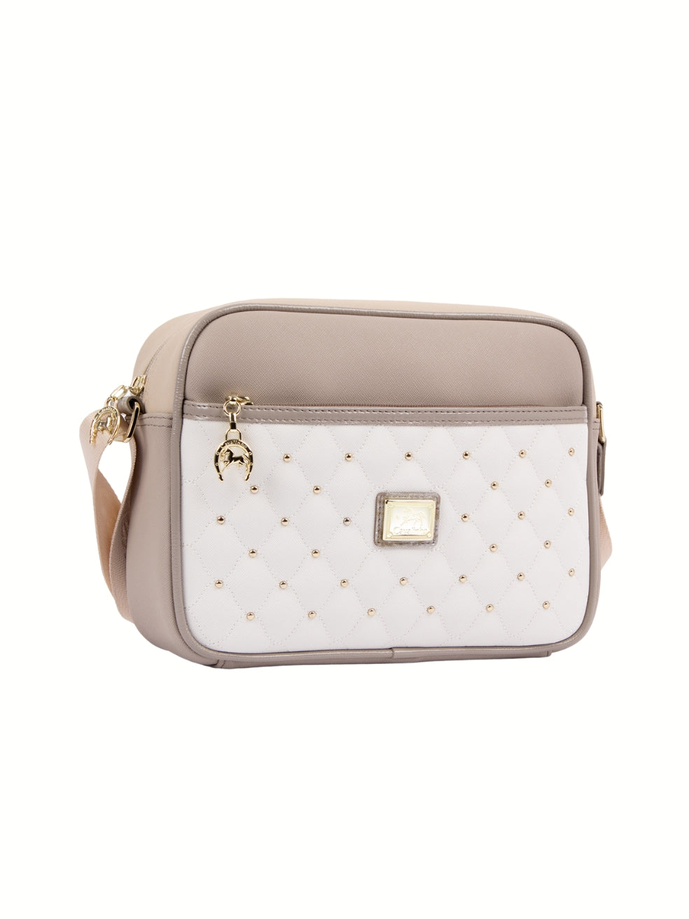 Cavalinho Craft Crossbody Bag SKU 16010324.12 #color_tan / white / beige