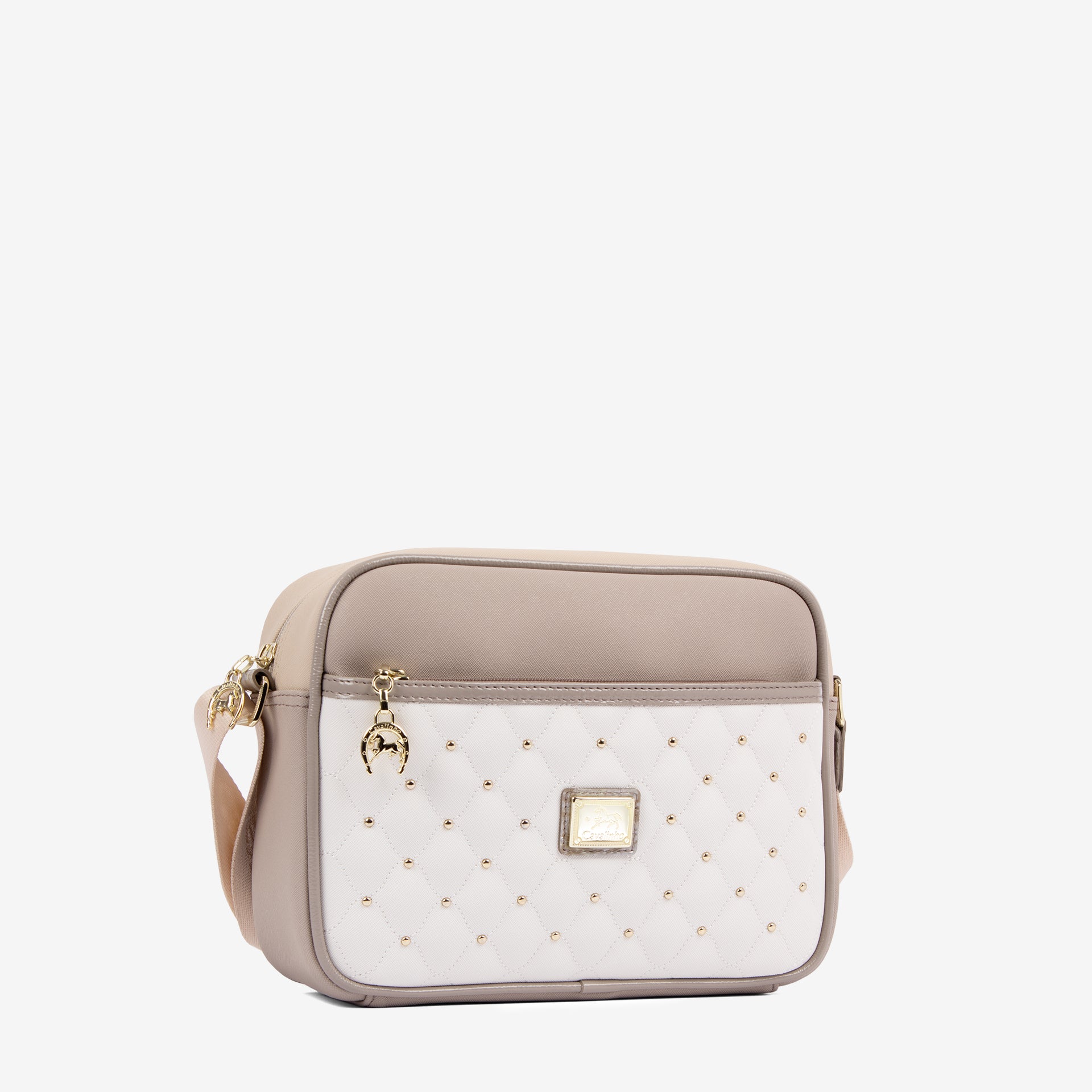 Cavalinho Craft Crossbody Bag SKU 16010324.12 #color_tan / white / beige