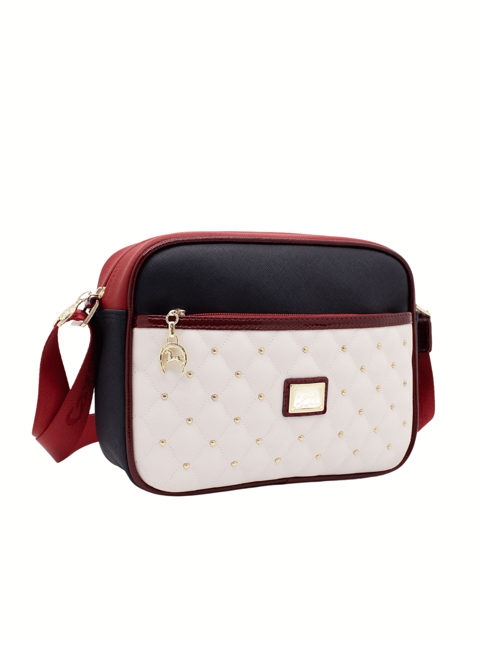 Cavalinho Craft Crossbody Bag SKU 16010324.23 #color_navy / white / red