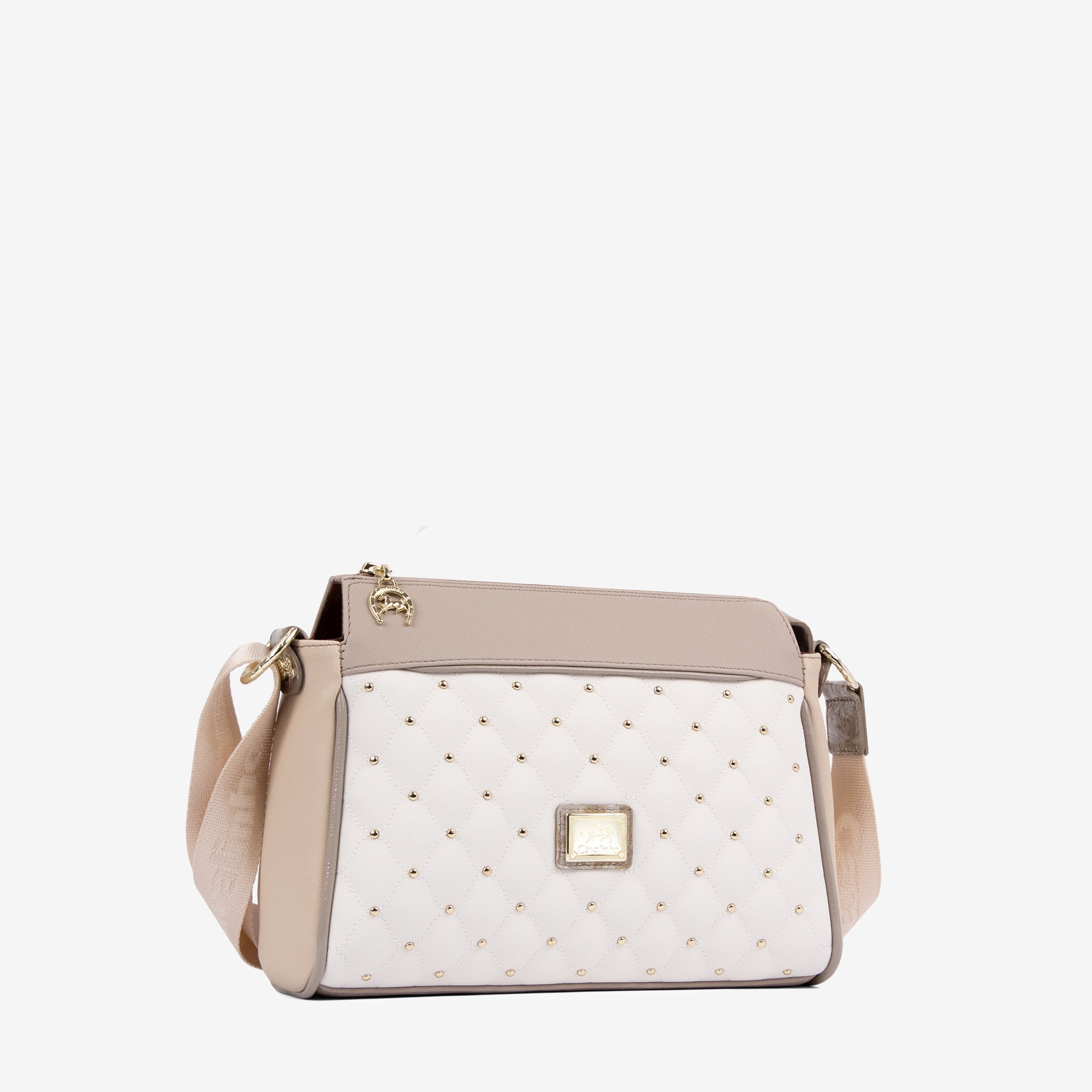 Cavalinho Craft Crossbody Bag SKU 16010344.12 #color_tan / white / beige