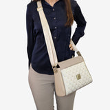Cavalinho Craft Crossbody Bag SKU 16010344.12 #color_tan / white / beige