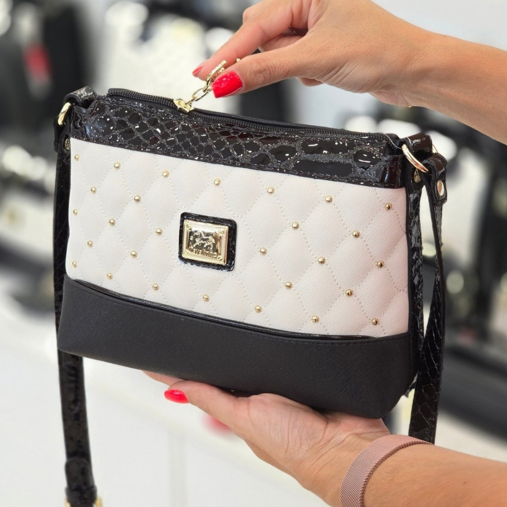 Cavalinho Craft Crossbody Bag SKU 16010374.33 #color_black / white