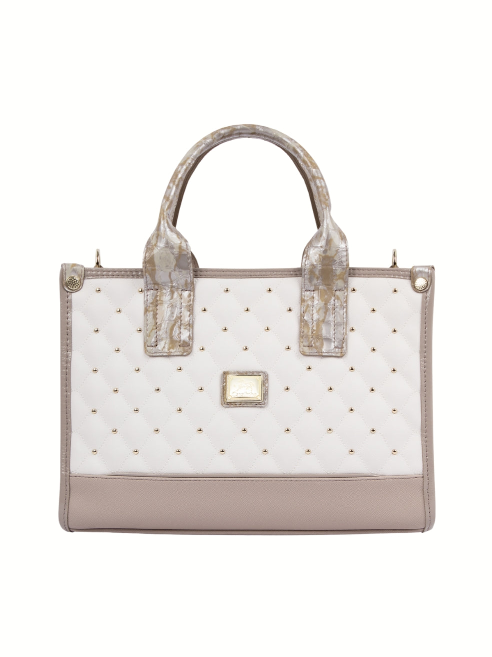 Cavalinho Craft Handbag SKU 16010479.12 #color_tan / white / beige