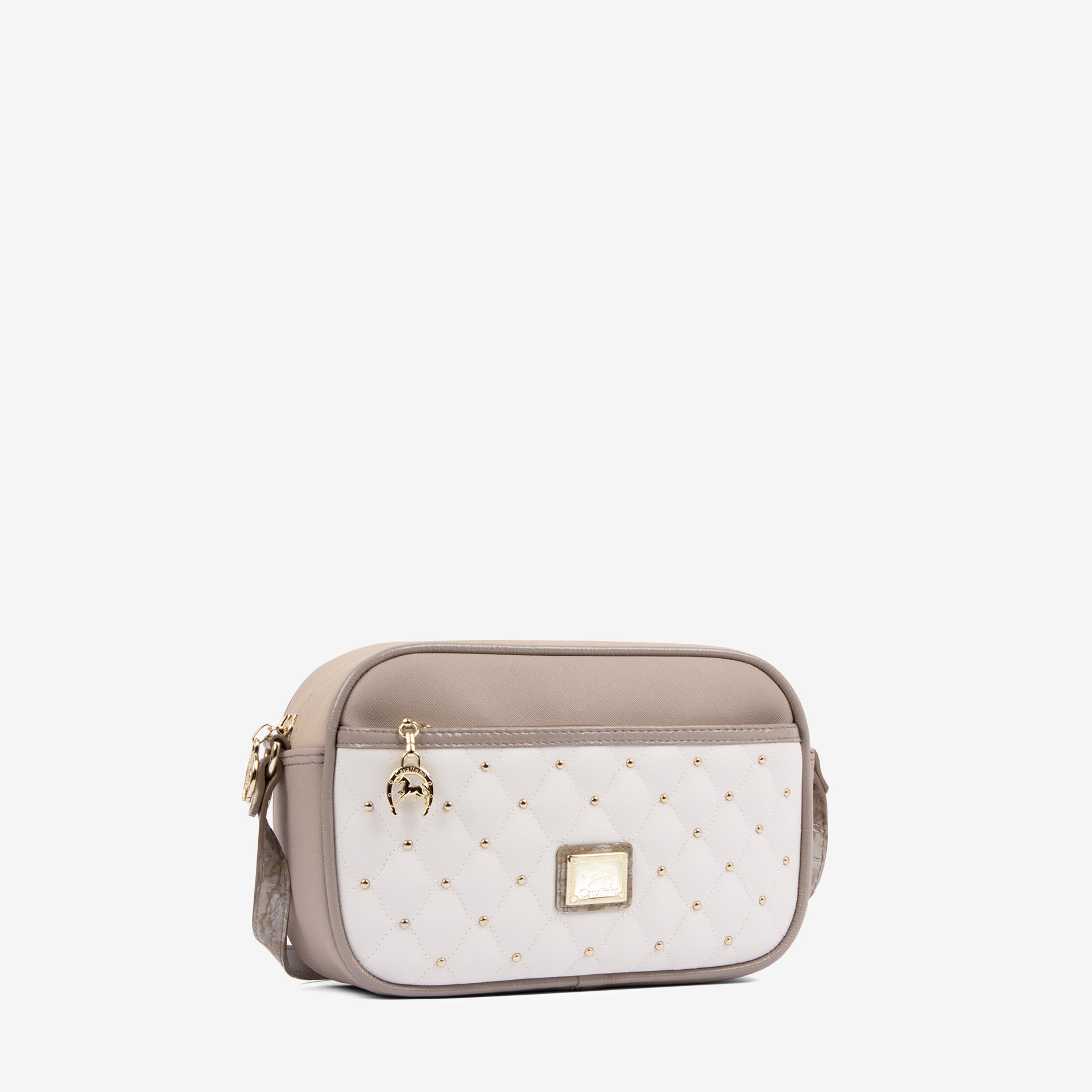 Cavalinho Craft Crossbody Bag SKU 16010511.12 #color_tan / white / beige