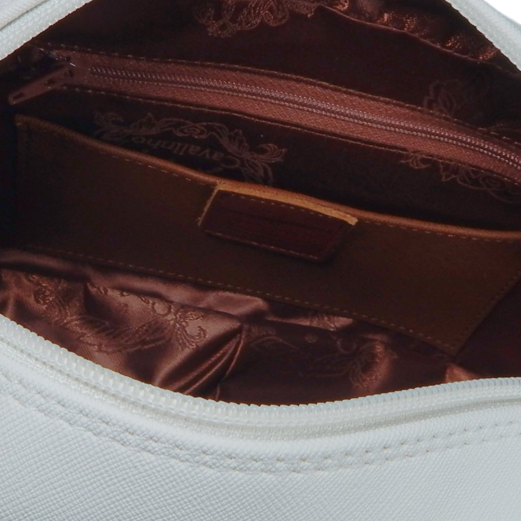 Cavalinho Craft Crossbody Bag SKU 16010511 #color_black / white, navy / white / red, brown, tan / white / beige, navy / red