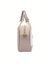 Craft Handbag SKU 16010512.12 #color_tan / white / beige