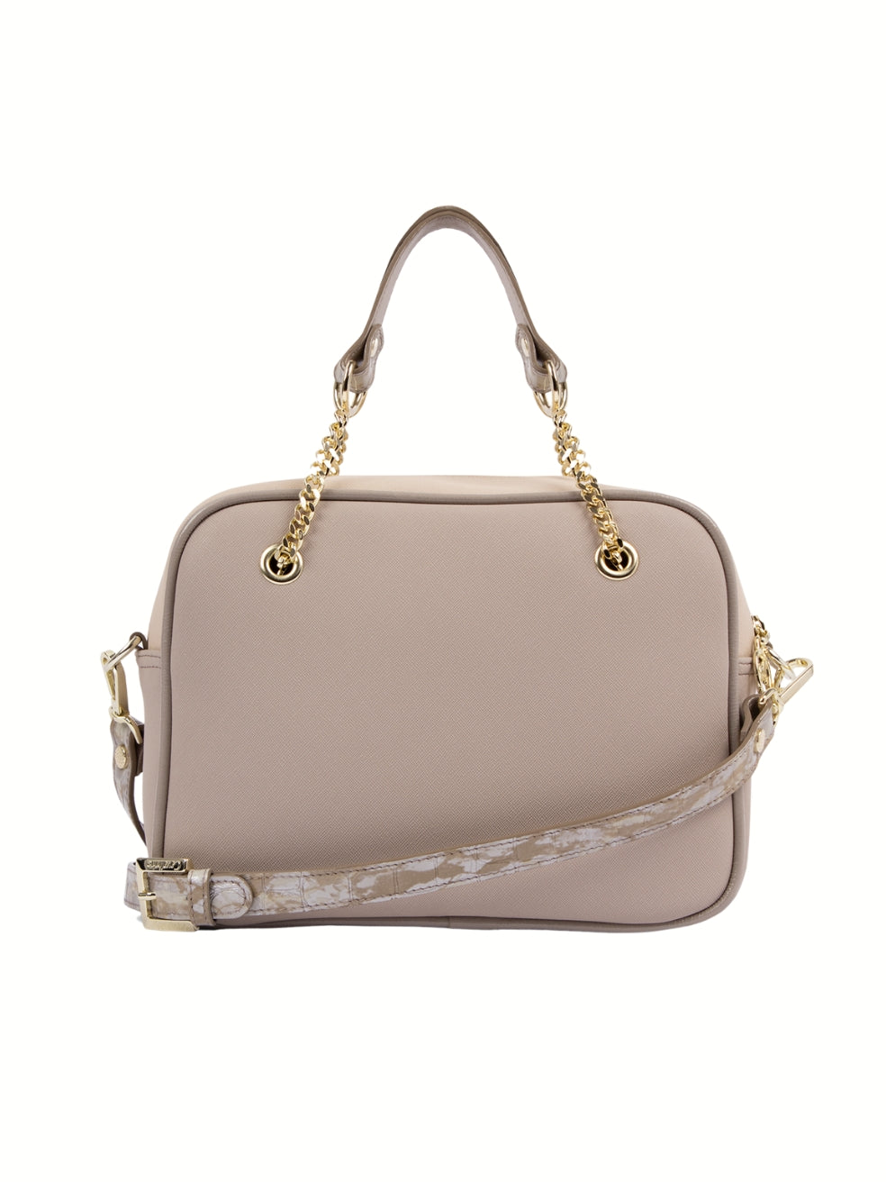 Craft Handbag SKU 16010512.12 #color_tan / white / beige